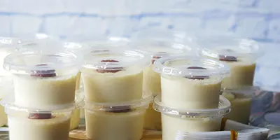 Creams, sweet sauces, and dessert preparations